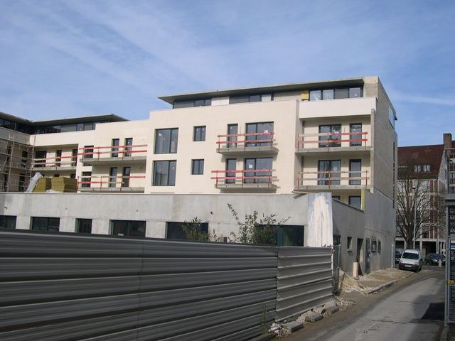  immeuble en chantier, boulevard du 14 juillet